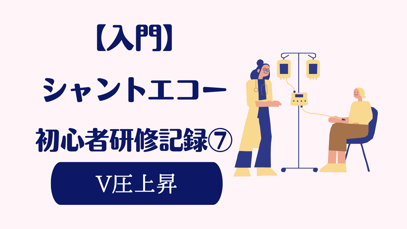 シャントエコー V圧上昇